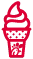 Ice cream cone icon