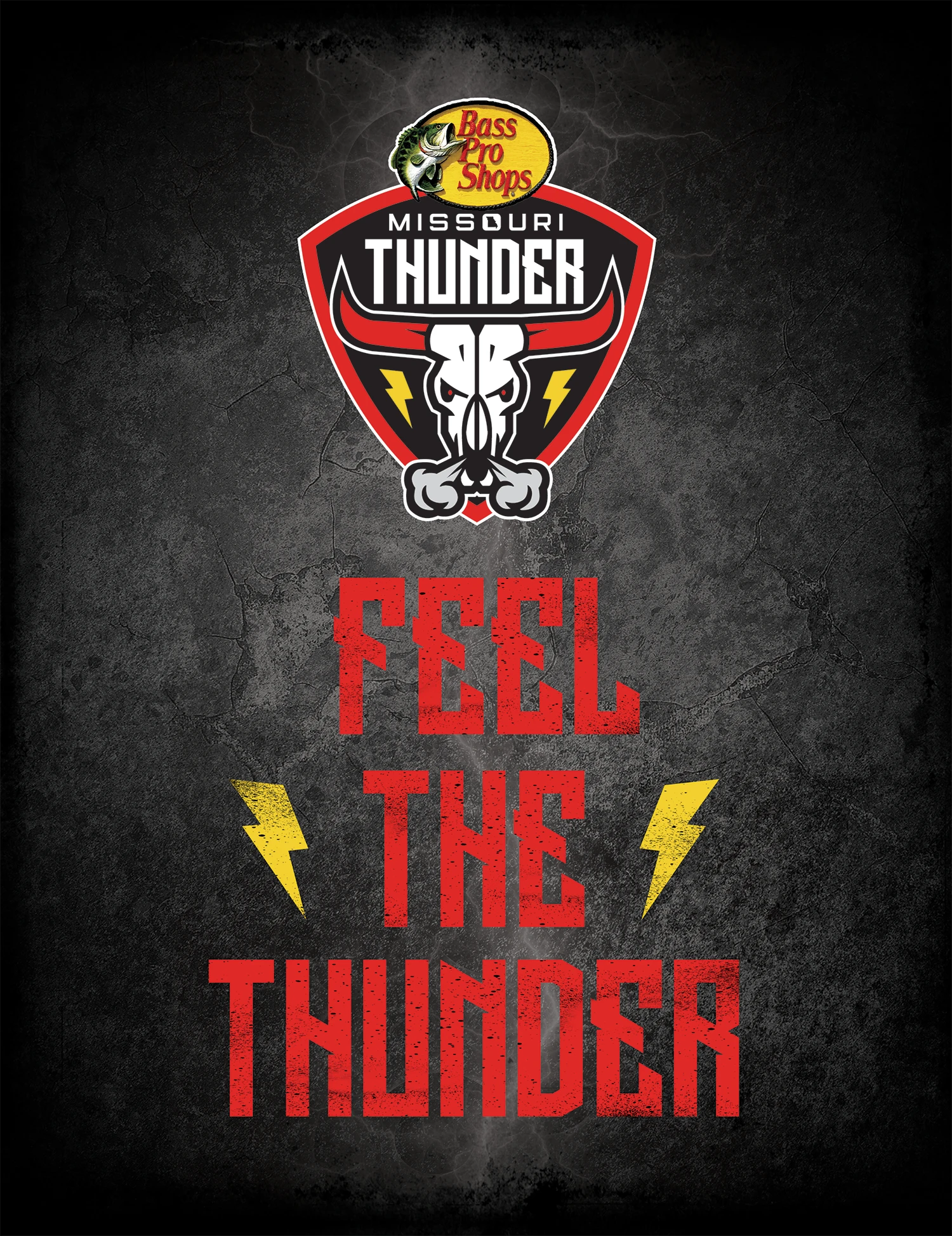 Feel the Thunder promotional poster.
