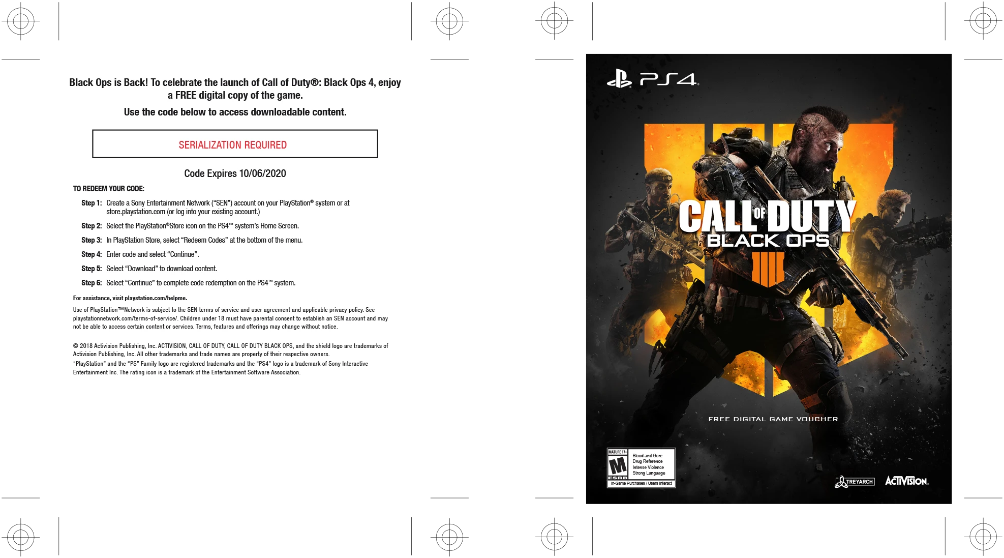 Launch voucher